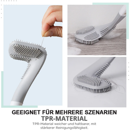 Extended Reach Toilet Brush Cleaner