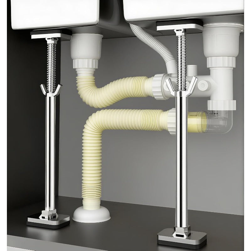 Sturdy Undermount Bathroom Sink Installation Kit - Fesara