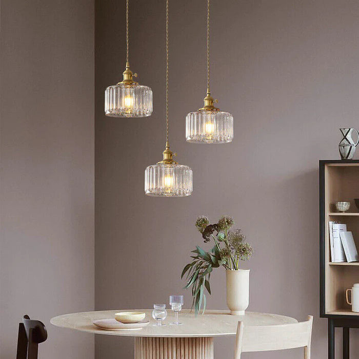 Luxurious Glass Drop Pendant Light