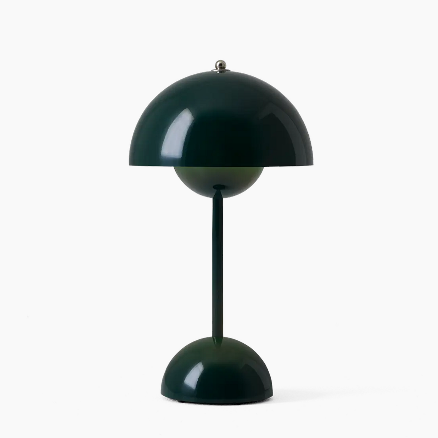 Contemporary Round Cordless LED Desk Lamp