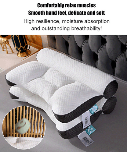 Soft Neck Support Pillow for Comfortable Sleep
