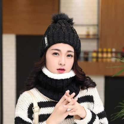 Warm Cozy Cotton Winter Beanie Hats