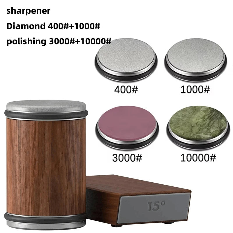 Easy Use Dual Angle Kitchen Knife Sharpener Tool