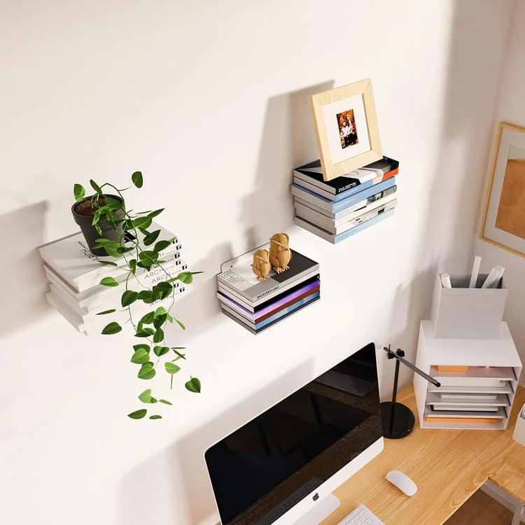 Magical Floating Bookshelf Decor (2 Pack)