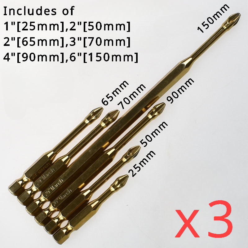 Strong Magnetic Screwdriver Bit Set