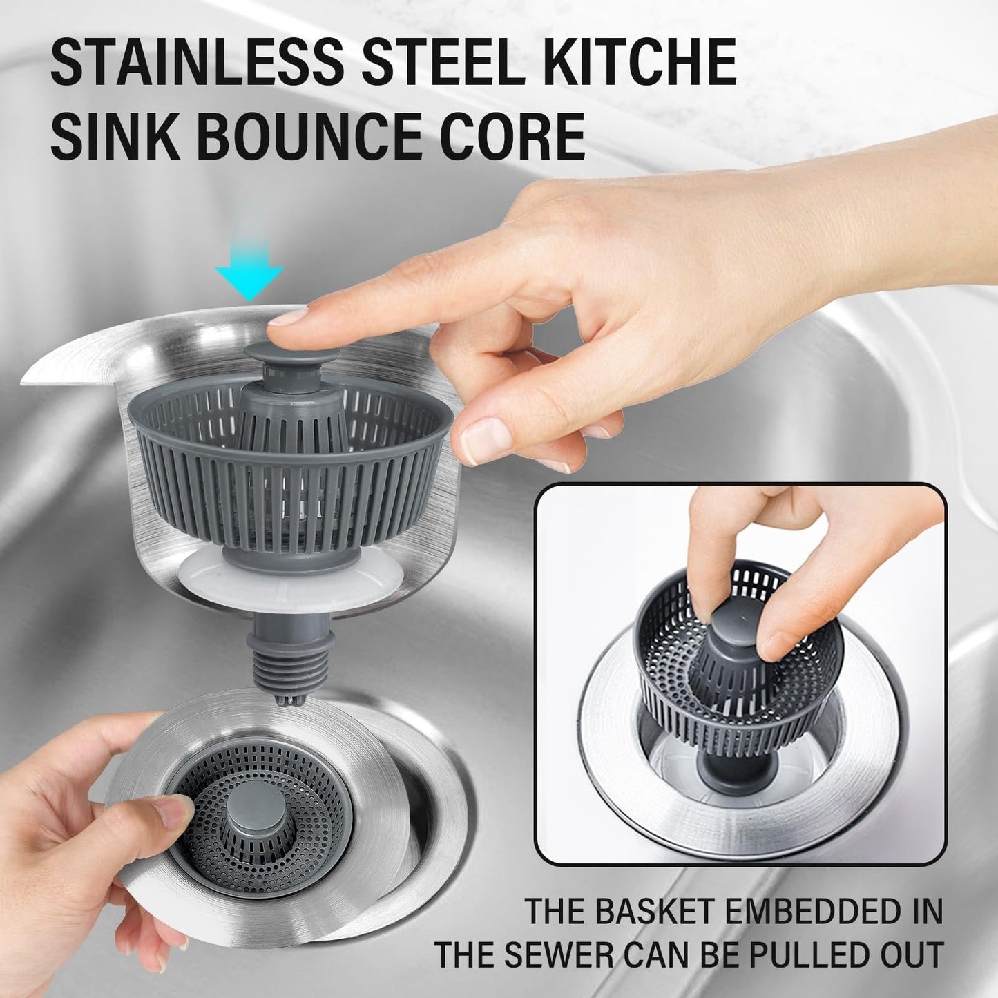 Premium Sink Drain Filter Strainer