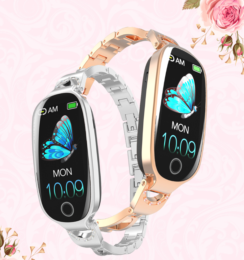 Stylish Women's Fitness Smartwatch Tracker