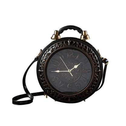 Unique Retro Style Clock Purse Bag