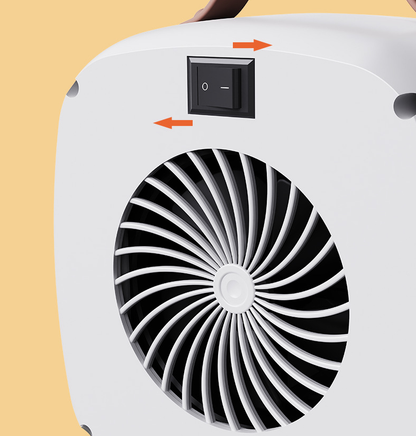 Energy Efficient Quiet Space Heater