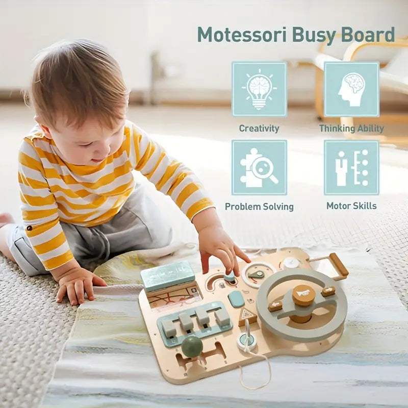 Colorful Learning Toy Car Set for Kids