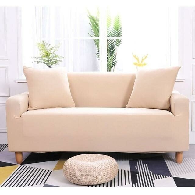Fesara Elastic Sofa Slipcover - Solid Color
