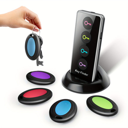 Compact Multi Key Tracker with LED Light and Sensors - Fesara