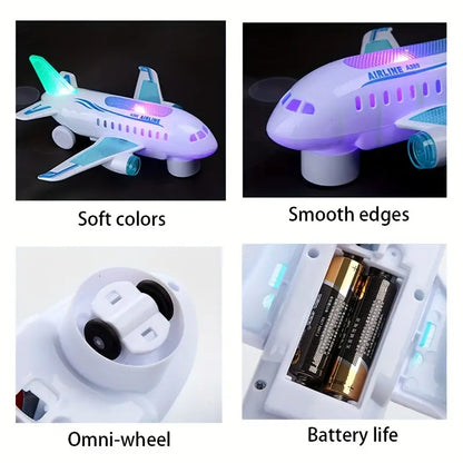 Flying Toy Plane with Lights and Sounds