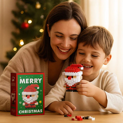 Colorful Christmas Figurine Building Blocks Set - Fesara