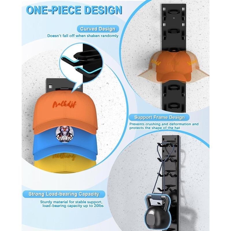 Simple Wall Hat Rack Organizer