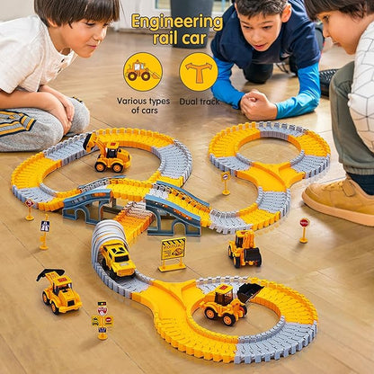 Fun Flexible Train Track Play Set