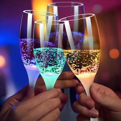 Colorful LED Party Cups | Reusable Glow Glasses 4-8oz