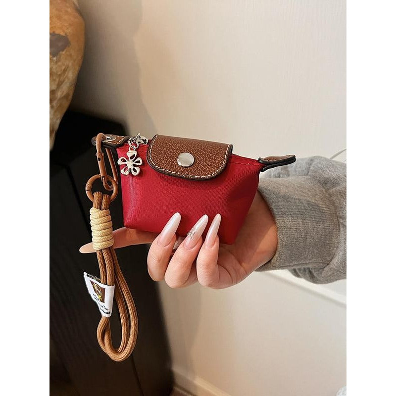 Small Nylon Wristlet Handbag