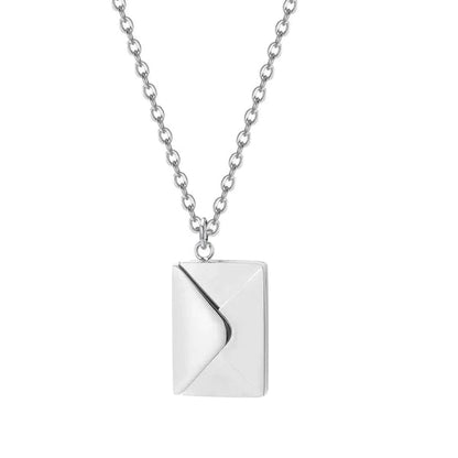 Heartfelt Message Pendant Necklace for Her
