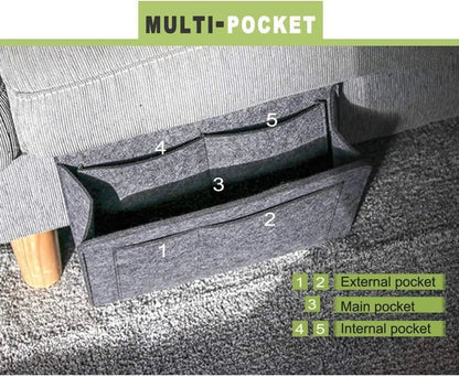 Bedside Storage Organizer Box