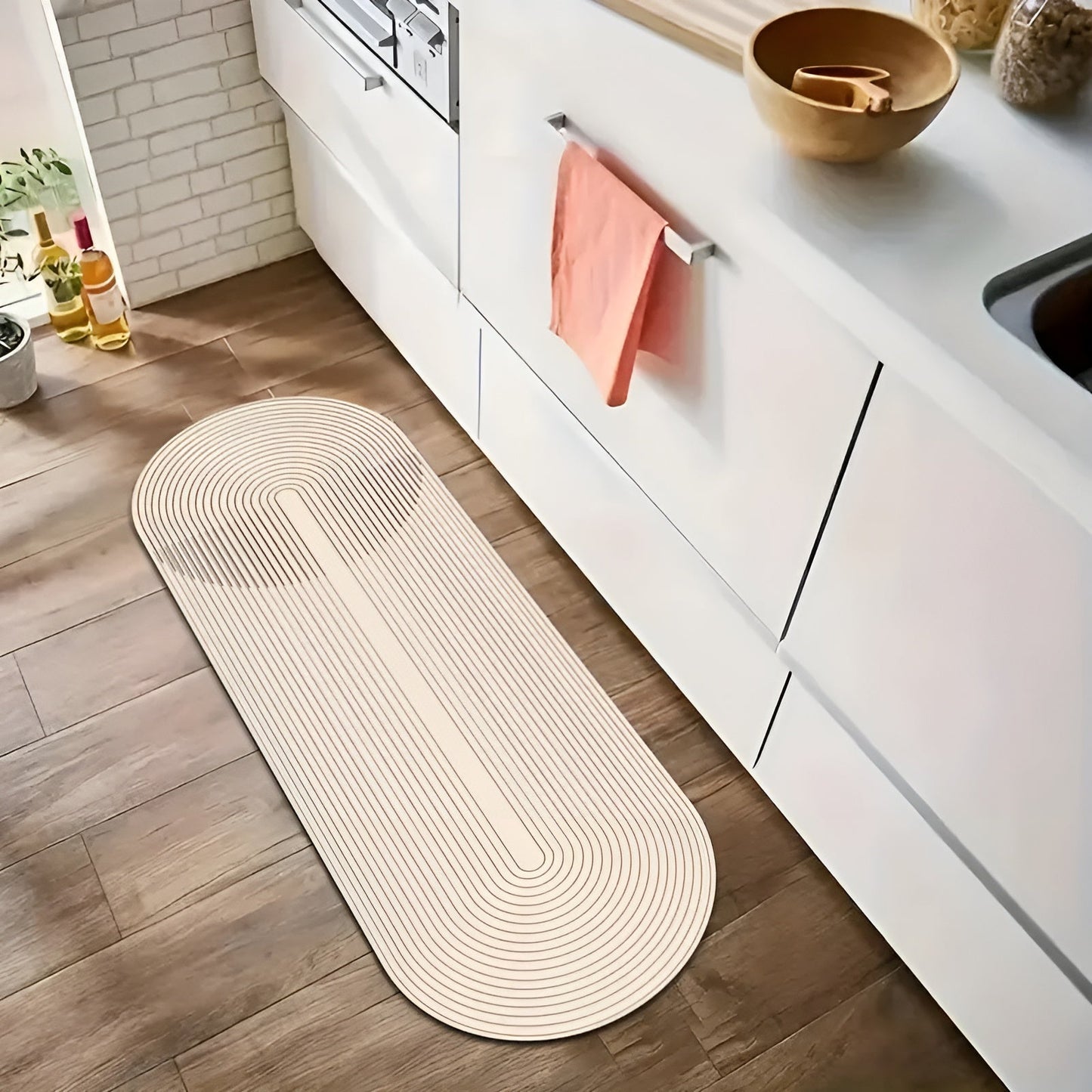 Luxury Diatomite Bathroom Mat - Absorbent Anti-Slip Mat