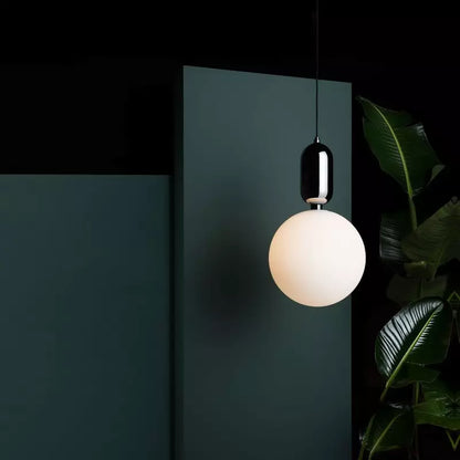 Elegant Glass Globe Pendant Lamp