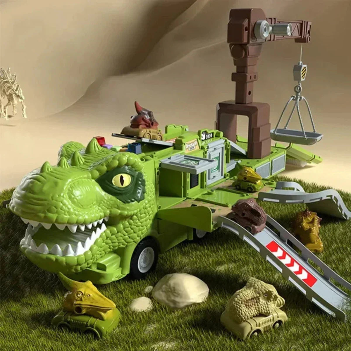 Cool Dino Toy Truck Set - Fesara