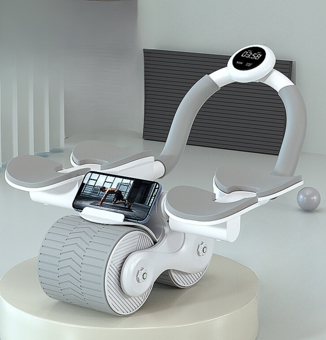 Home Abdominal Exercise Roller Trainer