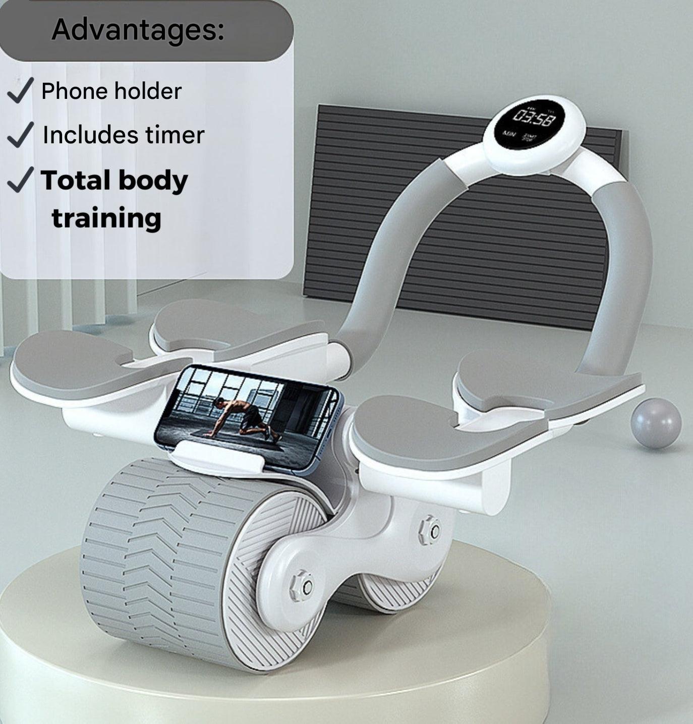 Home Abdominal Exercise Roller Trainer