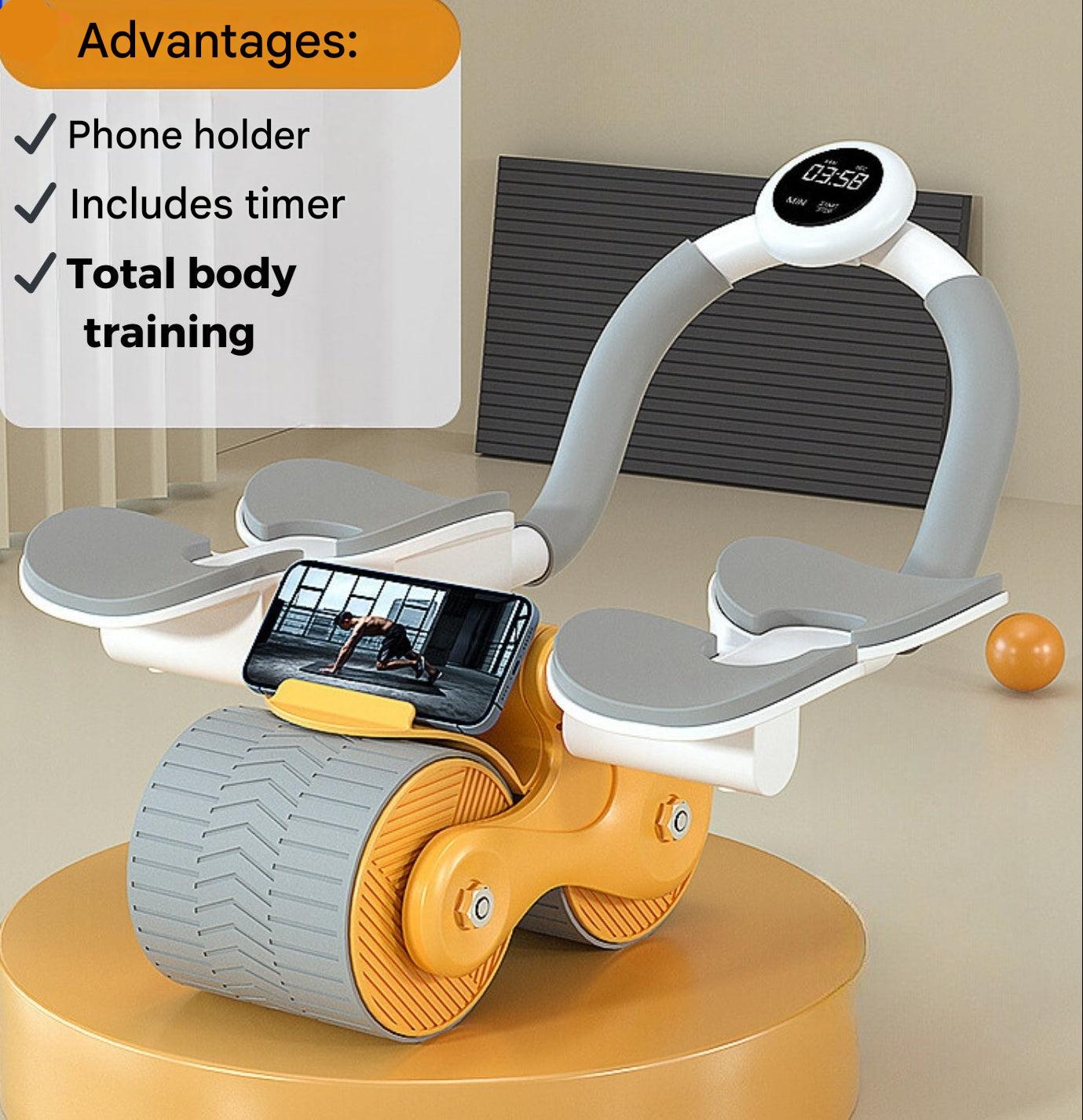 Home Abdominal Exercise Roller Trainer