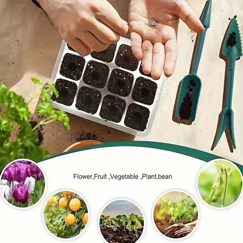 Indoor Herb Garden Starter Kit with LED Grow Light