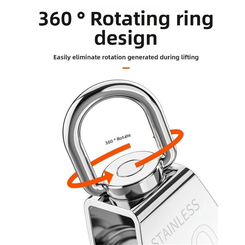 Durable Metal Rotating Pulley Block