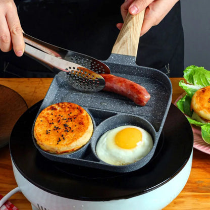 Multi Cooker Pot with 3 Compartments