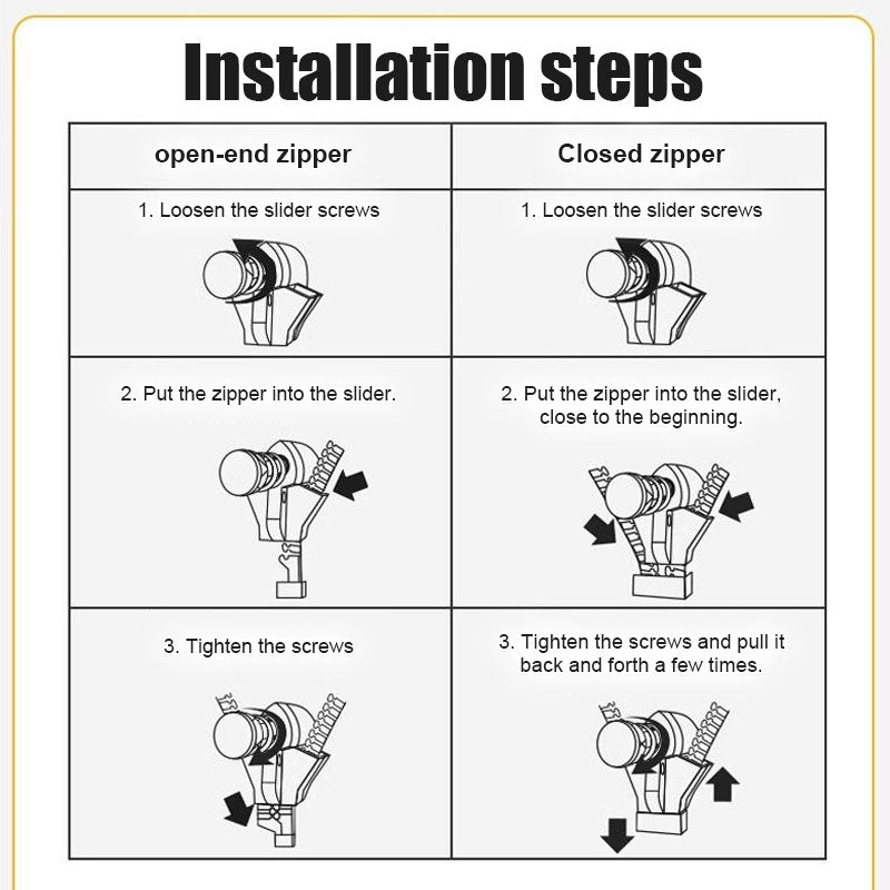 Quick Fix Zipper Repair Tool