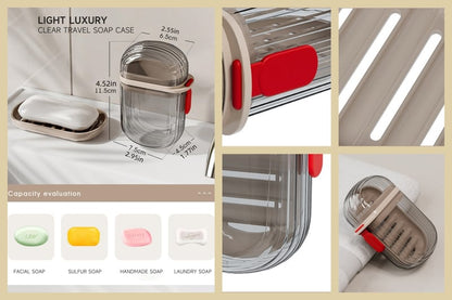 Portable Travel Soap Case