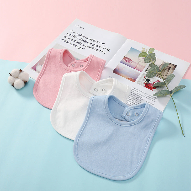 Gentle Baby Bib, Soft Cotton, Absorbent & Easy Clean