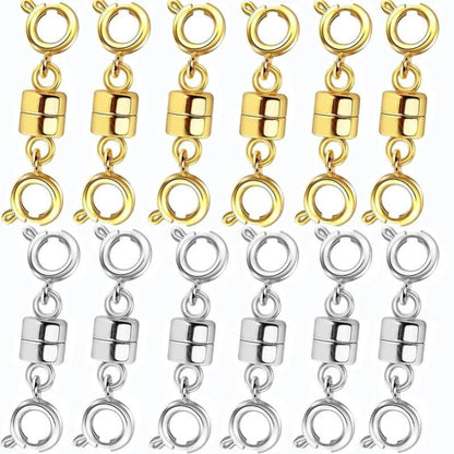 Adjustable Magnetic Jewelry Extender Clasps