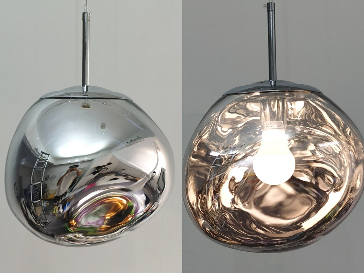 Elegant Glow Pendant - Modern LED Hanging Lamp