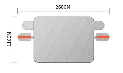 Winter Car Shield Magnetic Windshield Cover