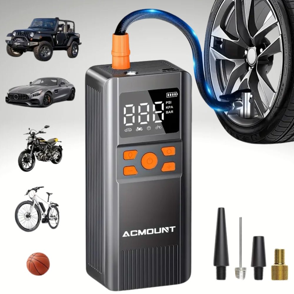 Compact 150PSI Car Tyre Air Pump - Fesara