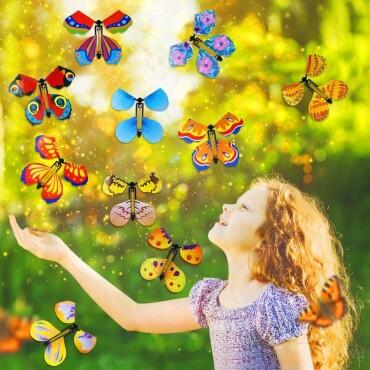 Colorful Winged Butterfly Decoration
