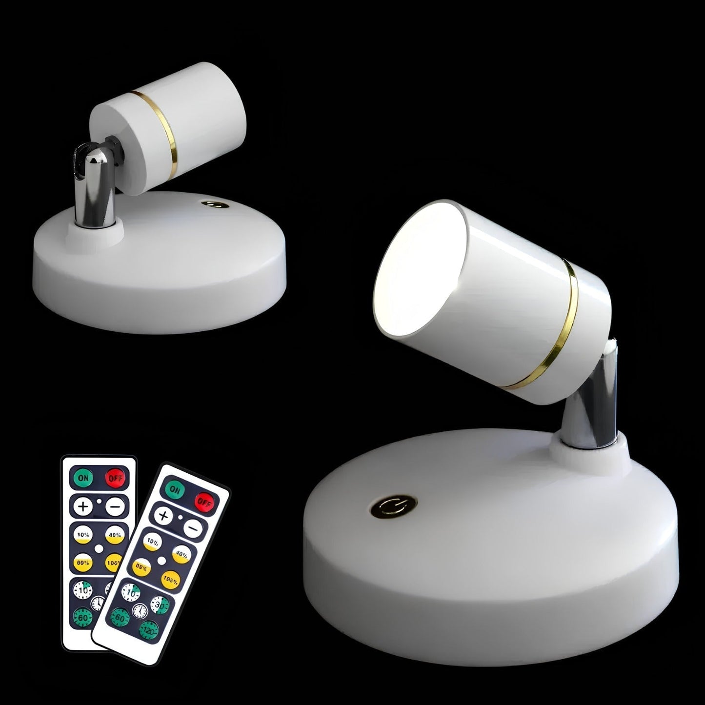 Easy Fit Dimmable LED Wall Light with Remote