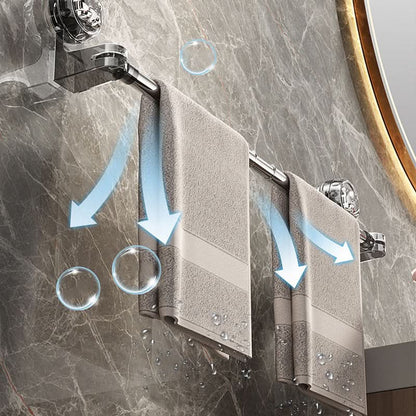 Adhesive Wall Mount Towel Holder
