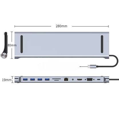 Universal USB-C Multiport Adapter Docking Station
