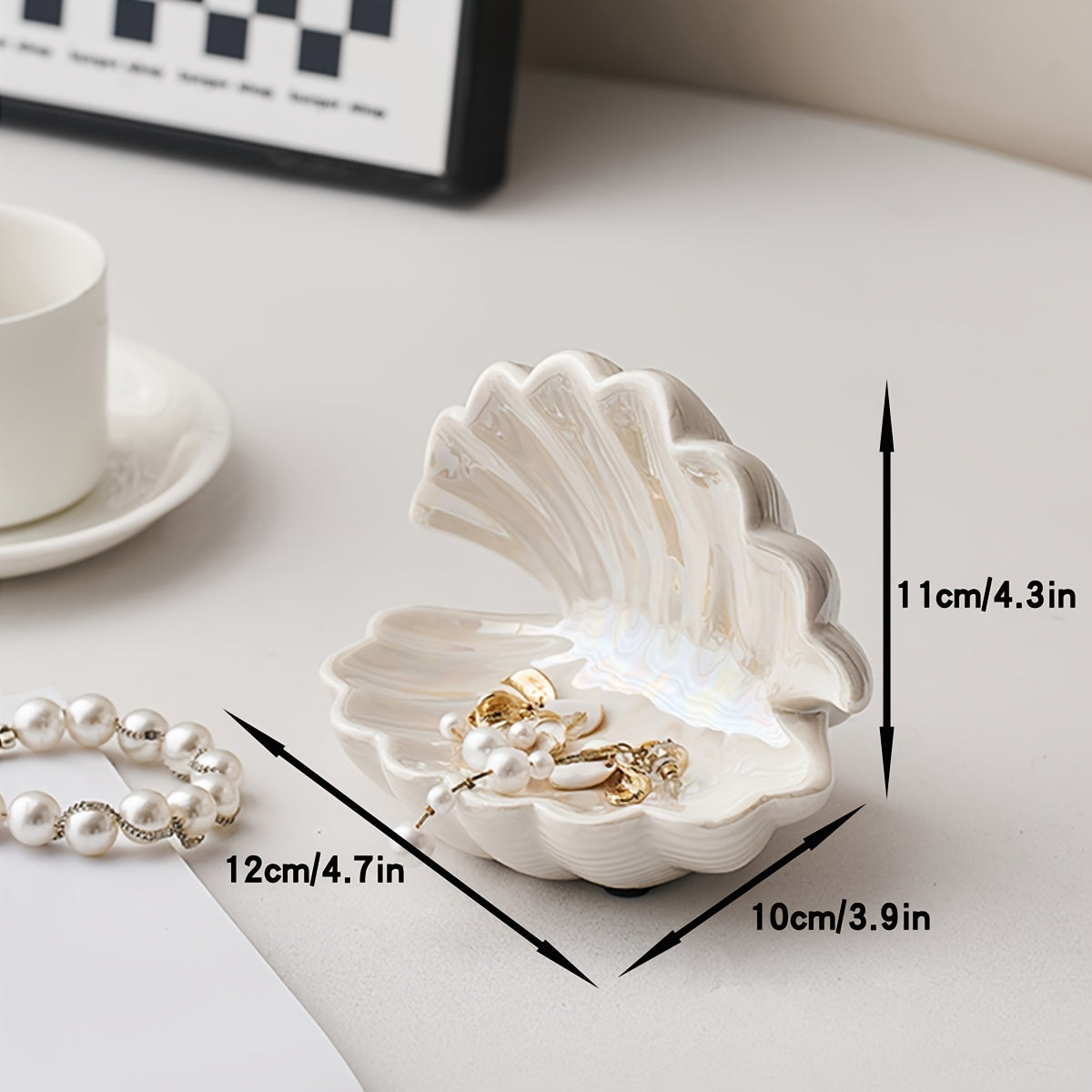 Beautiful Ceramic Trinket Dish for Home Decor