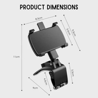 Universal Car Phone Mount with Strong Grip