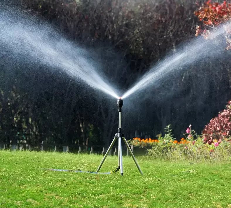 Heavy Duty 360° Rotating Lawn Sprinkler System