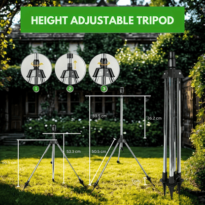 Heavy Duty 360° Rotating Lawn Sprinkler System