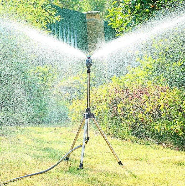 Heavy Duty 360° Rotating Lawn Sprinkler System - Fesara