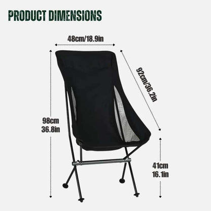 Adventure - Ready Compact Camping Chair - Camping Chair - Wild Eye Vision